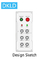 Six-way dual speed switch industrial remote control